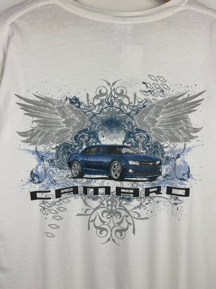 Vintage Chevrolet Camaro White Tee