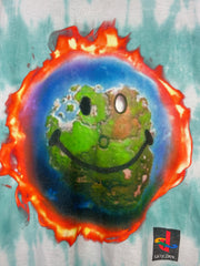 Travis Scott The Scotts World Tour Blue Tie Dye Tee