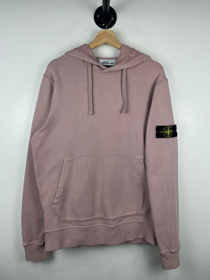 Stone Island Patch Dust Pink Hoodie