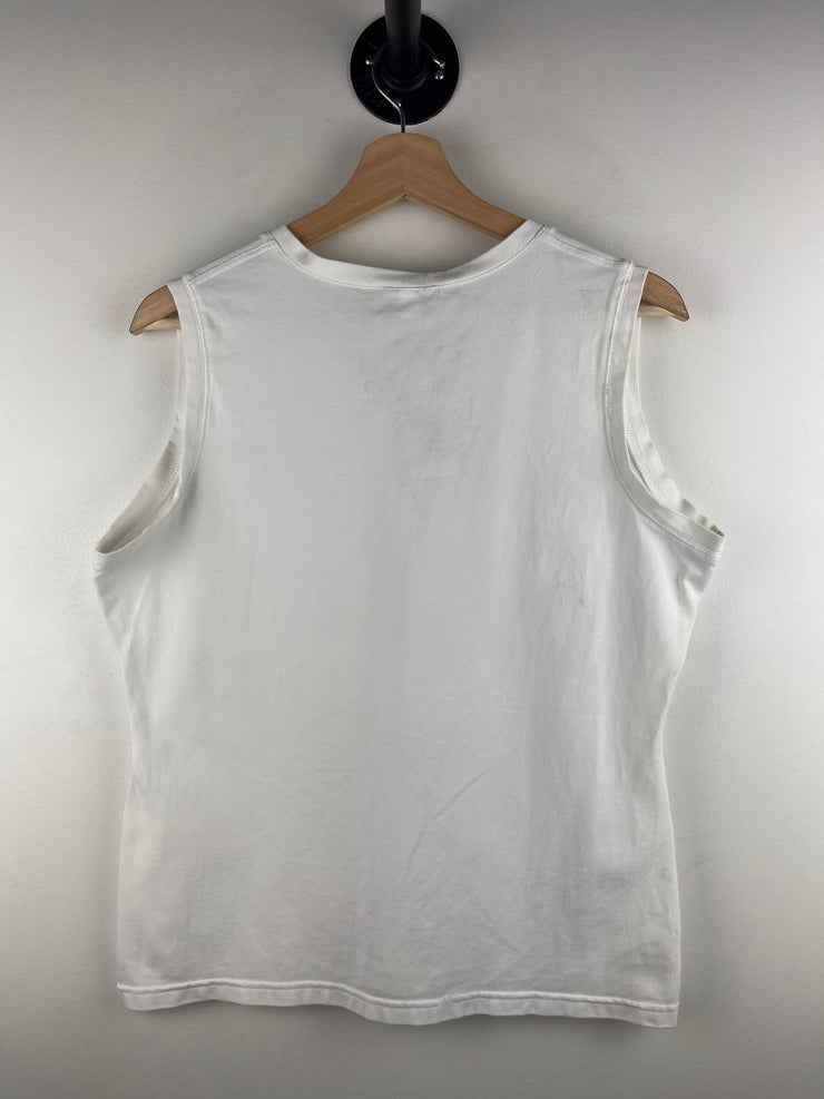 Vintage Nike Golf Mini Swoosh White Women’s Tank Top