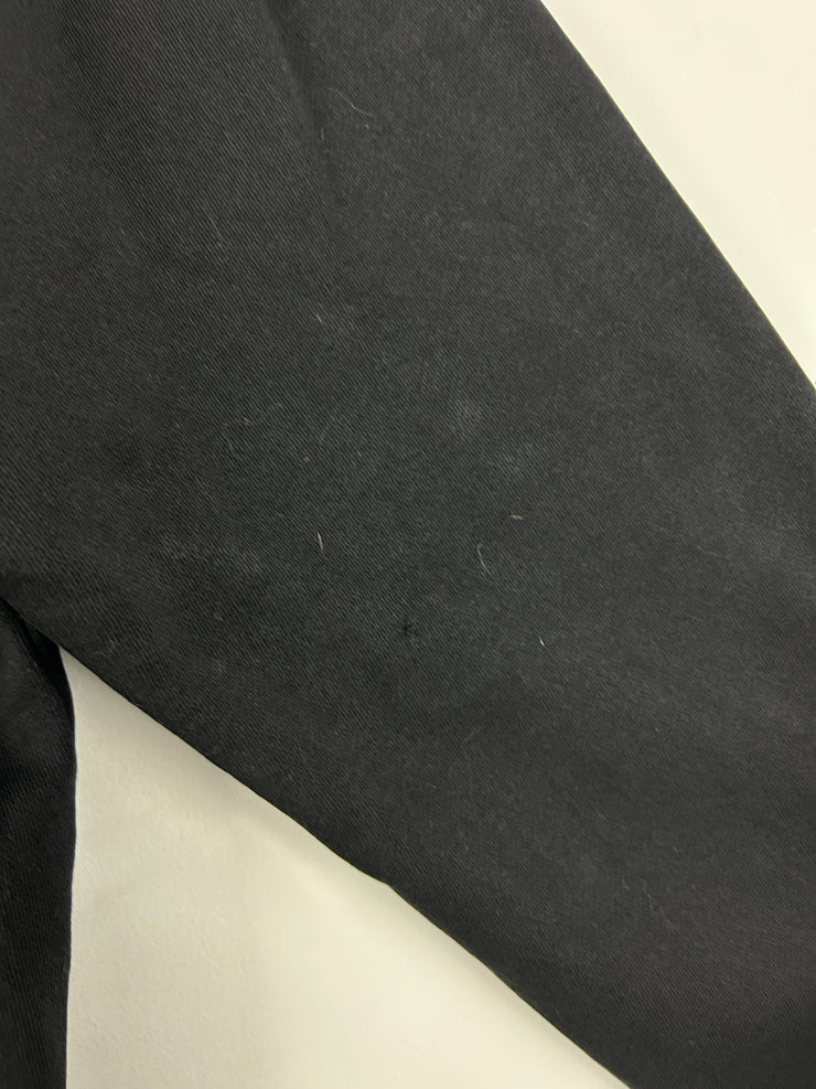 Vintage Y2K Fox Embroidered Black & Red Zip Up Hoodie