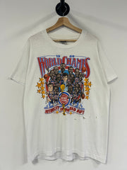 Vintage 1989 Detroit Pistons World Champs White Tee