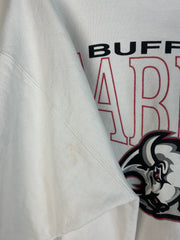 Vintage 90's Buffalo Sabres White Turtle Neck Crewneck