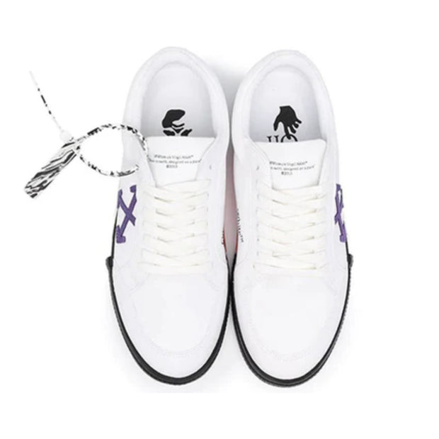 Off White Vulc Low White Purple