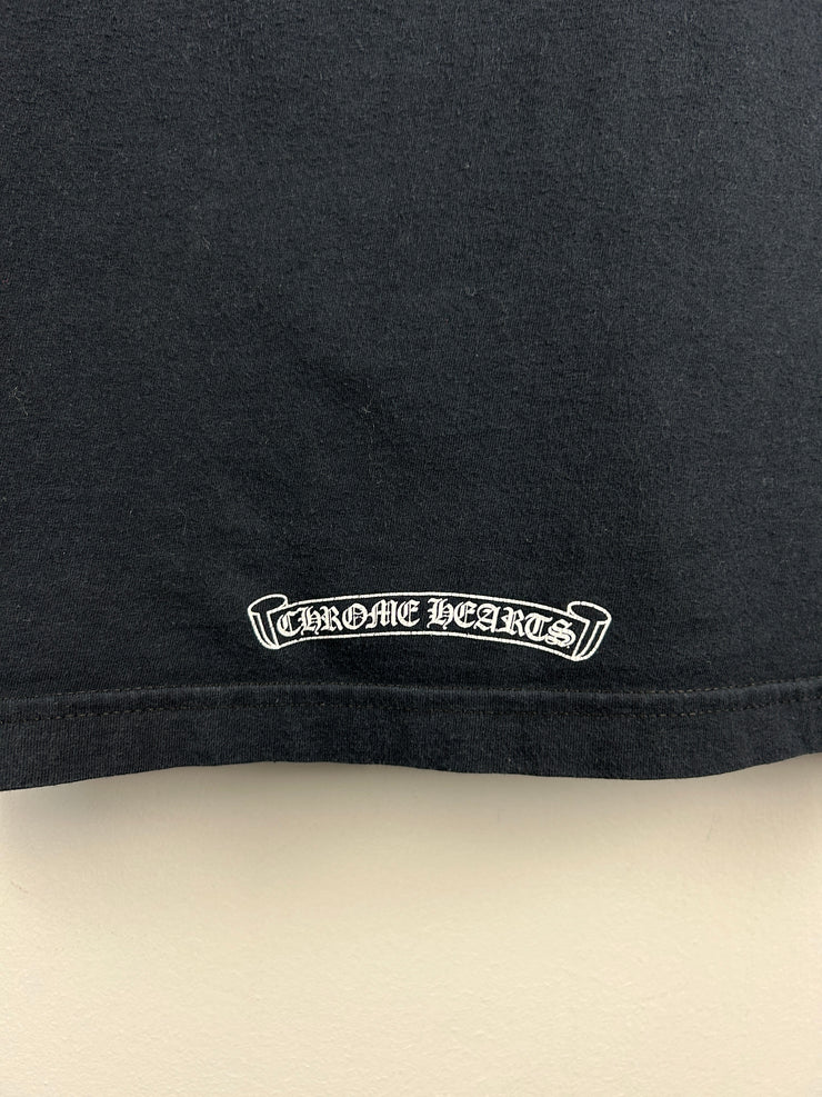 Chrome Hearts Star Cross Black Tee