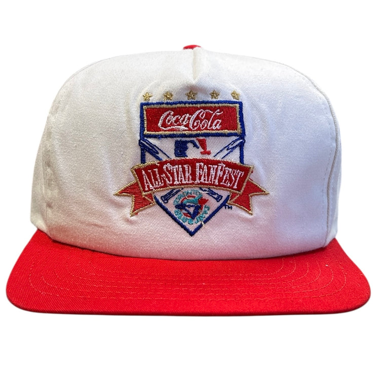Vintage 90s MLB Toronto Blue Jays Coca Cola All Star Fan Fest Snapback Hat