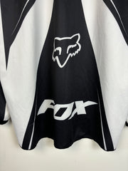 Vintage Fox Racing White & Black Jersey