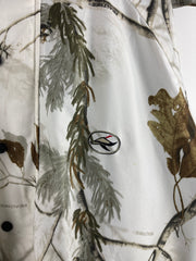 Vintage Red Head White Real Tree Camo Hooded Jacket