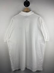 Vintage 90s Masters Golf White Polo Shirt