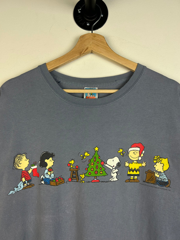 Vintage Y2K Charlie Brown Christmas Tee