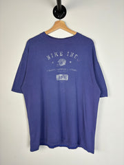 Vintage 90's Nike Inc Faded Blue Tee