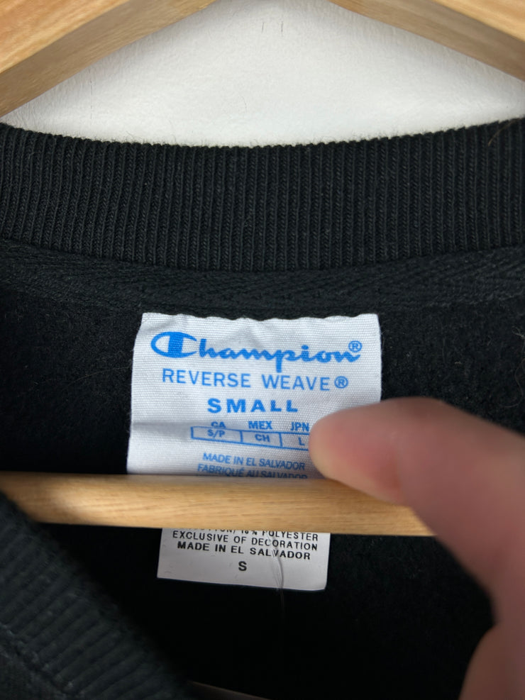 MoMa Champion Reverse Weave Black Crewneck