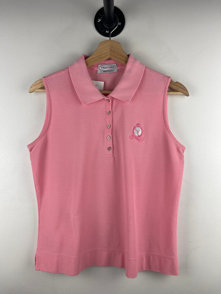 Vintage Pink Golf Polo Women’s Tank Top