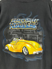 Vintage Black Sheep Rodderz Black Tee