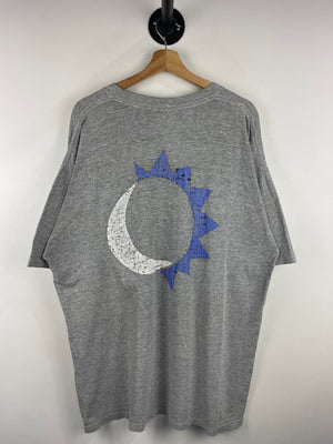 Vintage 90s Marlboro Sun & Moon Thrashed Grey Tee