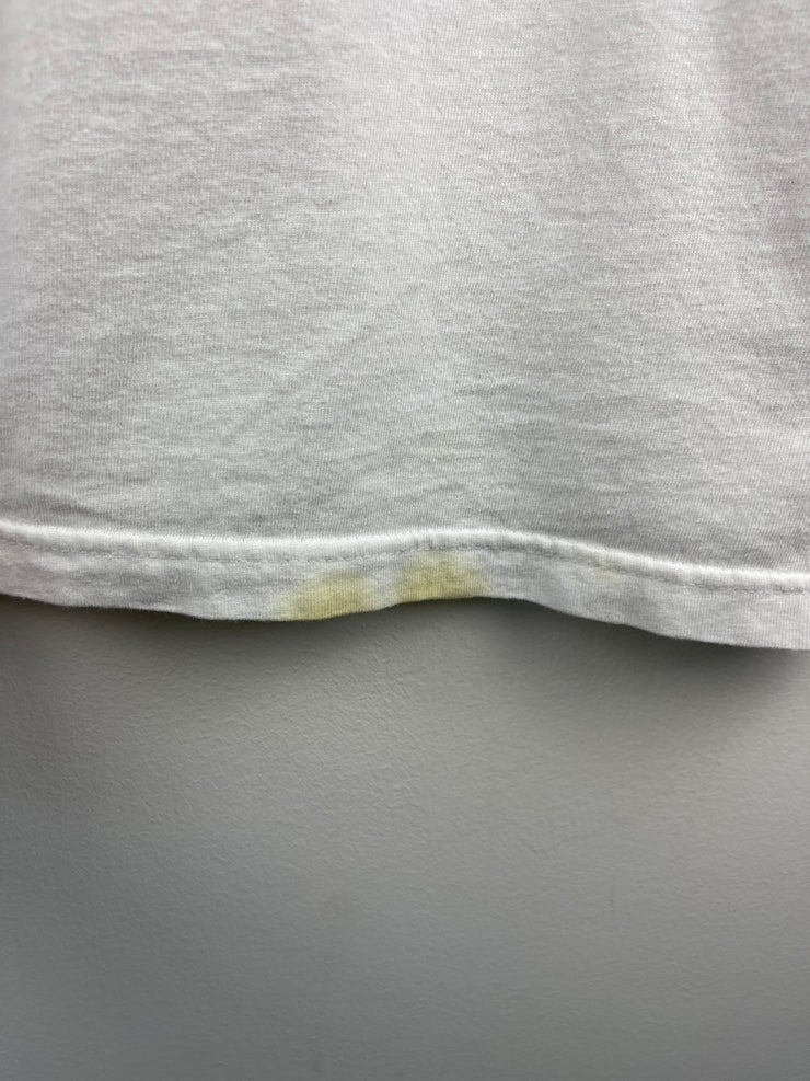 Vintage Nike Soccer White Tee