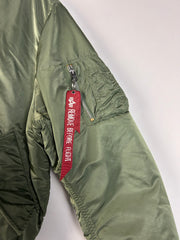 Alpha Industries MA-1 Sage Green Flight Bomber Jacket