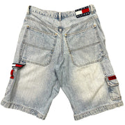 Vintage Tommy Hilfiger Baggy Blue Denim Shorts