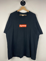 Supreme FW19 San Francisco Box Logo Black Tee