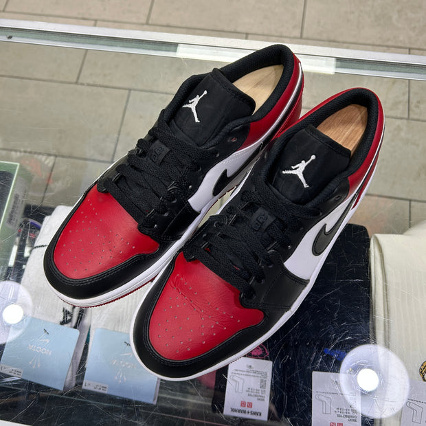 Jordan 1 Low Bred Toe