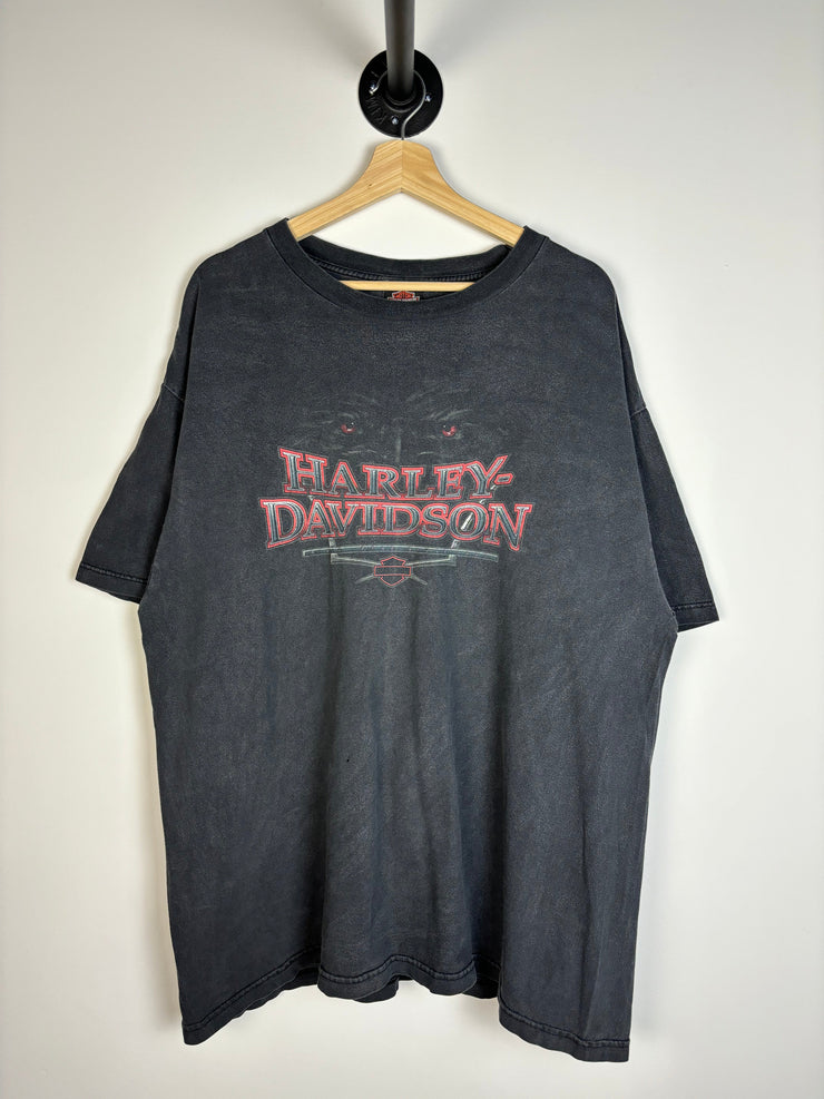 Vintage Harley Davidson Kutter Black Tee