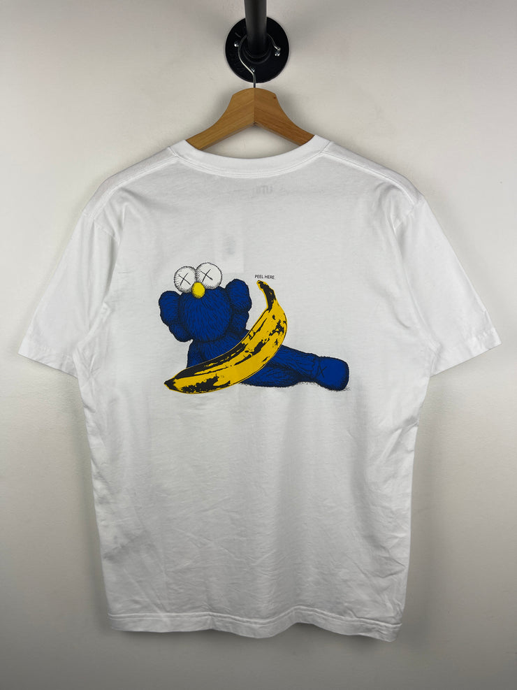 Kaws Warhol Companion White Tee