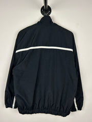 Vintage Nike Team Mini Swoosh Black Windbreaker