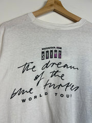 Vintage 80's Sting Honda Presents The Dream World Tour White Tee