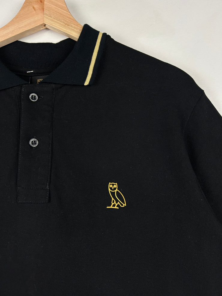 OVO Owl Black Polo Shirt