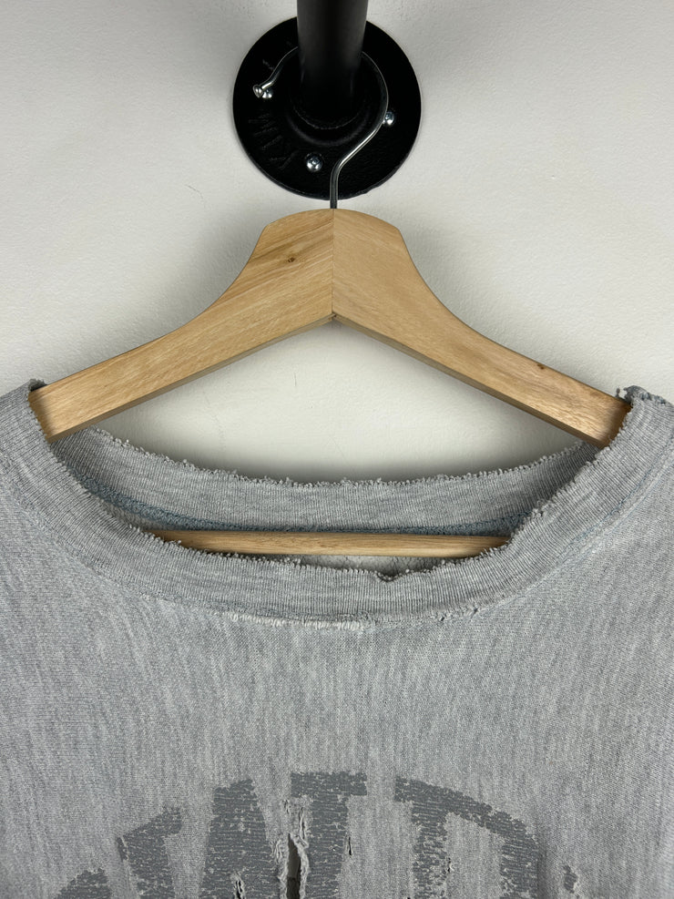 Vintage 80s Champion Reverse Weave Case Western Reserve University Grey Crewneck