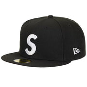 Supreme FW24 Screw Ball S Logo New Era Black Fitted Hat