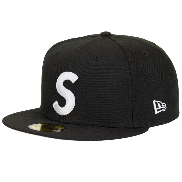 Supreme FW24 Screw Ball S Logo New Era Black Fitted Hat