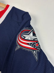 Vintage 90's NHL Koho Columbus Blue Jackets Navy Hockey Jersey