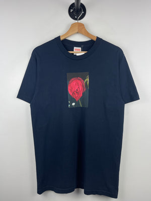 Supreme FW16 Araki Rose Navy Tee