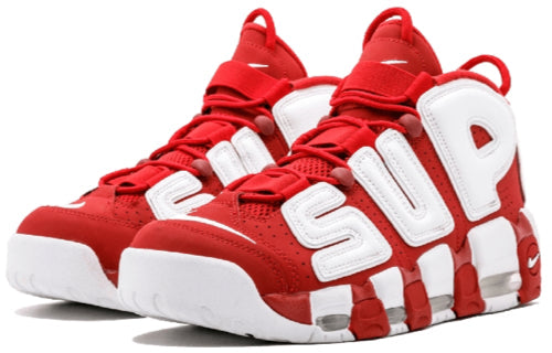 Nike Air More Uptempo Supreme Red 2017