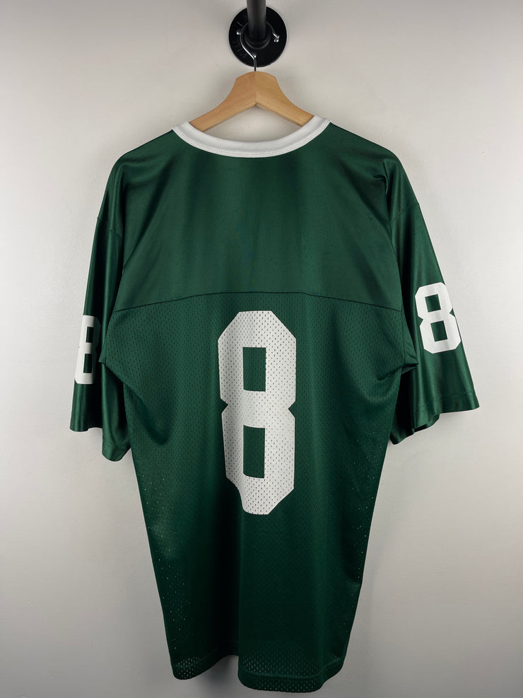 Vintage 90s Nike Michigan State Spartans Green Football Jersey