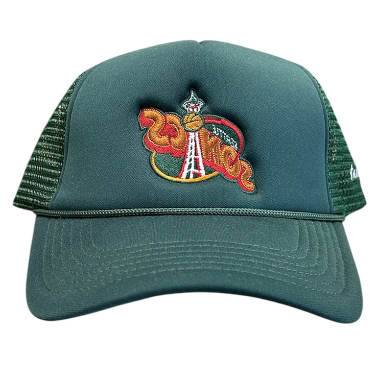 Studio 1999 Sonics Green Trucker Hat