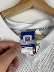 Vintage NFL Reebok Dallas Cowboys Sanders White Football Jersey