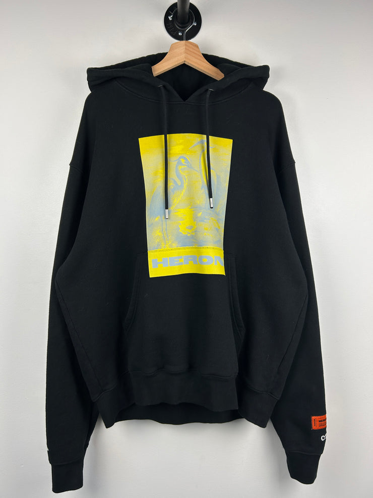 Heron Preston Litho Black Hoodie