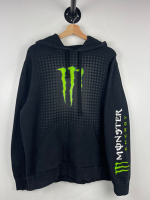 Vintage Y2K Monster Energy Black Hoodie