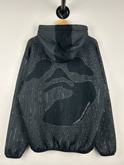Off White X Nike FW23 Engineered Black Hoodie
