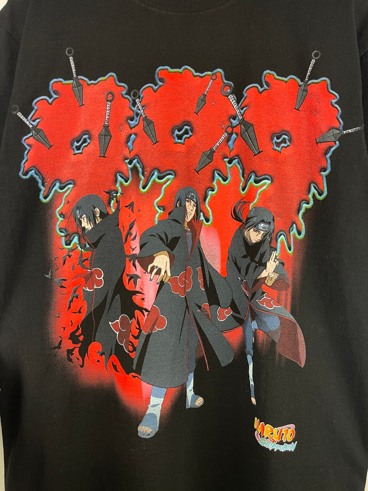 Juice Wrld X Naruto Shippuden Black Tee