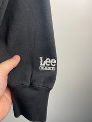 Vintage 90s NBA Lee Sport Cleveland Cavaliers Embroidered Black Crewneck