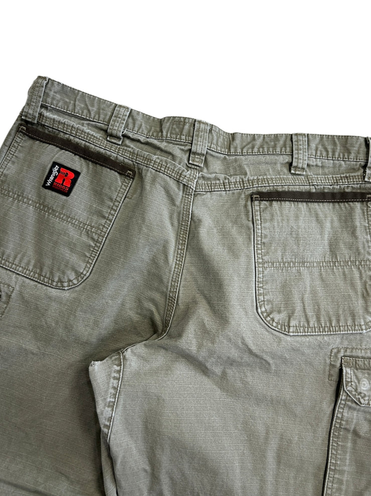 Vintage Wrangler Riggs Beige Cargo Work Pants