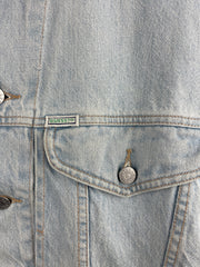 Vintage 90s Guess Light Wash Blue Denim Jacket