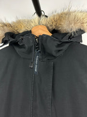 Canada Goose Victoria Parka Women’s Fur Down Filled Black Jacket