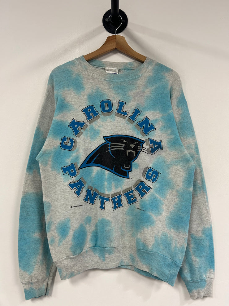 Vintage 1993 Carolina Panthers Tie Dye Crewneck