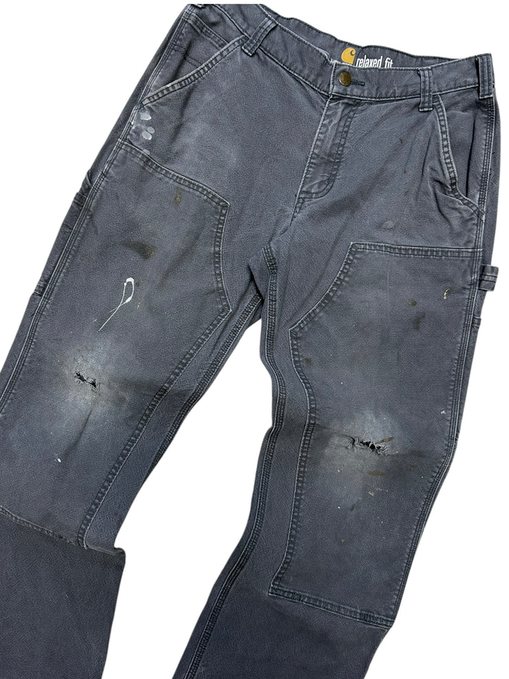 Vintage Carhartt Grey Double Knee Work Pants