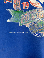 Vintage 1992 Toronto Blue Jays World Series Blue Tee