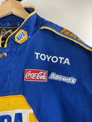 Vintage Nascar Chase Napa Auto Parts Blue Racing Jacket